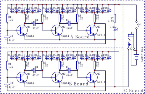Adeept Colorful 3D Xmas Christmas Tree Led DIY Kits, 7 Color Flash RGB LED Circuit Electronic Assemble Funny Kits, STEM Project PCB Board for Stud...
