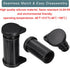 Solar Connector Caps, IP67 Solar Panel Connector Cap Weather Resistant Dust Male and Female Cap for MC-4 Solar Connectors (5 Pairs)...