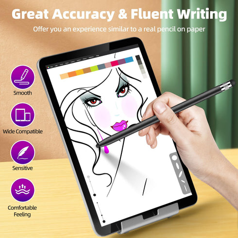 Stylus for Touch Screens (5Pack) Stylus Pens for iPad iPhone Android Chromebook Tablets and More Capacitive Touchscreen Devices High Sensitivity &...