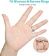 Feramox Invisible Ring Size Adjuster for Loose Rings Ring Adjuster Sizer Fit Any Rings Ring Guard Spacer (Clip-ON, 8 PCS)...