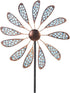 Outdoor Wind Spinner 33" Metal Wind Sculpture Waterproof Fluorescence Wind Spinners for Garden Patio Lawn Decoration...