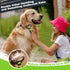 3PCS Dog Brush I Dog Brush for Shedding I Deshedding Dog Brush I Dog Bath Brush I Slicker Brush For Dogs I Dog Comb I Premium Pet Supplies (Green ...