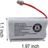 BT1015 BT1007 Cordless Phone Battery Comptible for Uniden DCX150 DECT1500 D1484 BT-1007 BT-1015 BT-904 BBTY0460001 BBTY0510001 Telephones(3 Pack)...