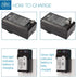 Big Mike's BM Premium LP-E5 Battery and Charger Kit for Canon EOS Rebel XS, Rebel T1i, Rebel XSi, 1000D, 500D, 450D, Kiss X3, Kiss X2, Kiss F Digi...