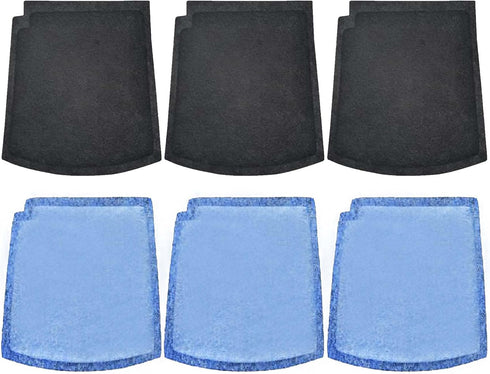 6-Pack 04234G Carbon Replacement Filters Compatible with Hamilton Beach Pet TrueAir Purifier Odor Eliminators - 04383 04384 04530G 04530GM 04531GM...
