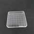 Scicalife 10 Sets Square Petri Dish with Lids, Plastic Material, Container for School Lab Science Experiment...