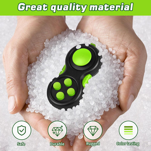 WTYCD Original Fidget Toy Game, Rubberized Classical Controller Fidget Concentration Toy with 8-Fidget Functions and Lanyard - Excellent for Relie...