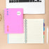 Spiral Notebook Wide Ruled 5 Subject Notebook with Tabs Dividers 6" X 8" Small Lined Journal Notebooks for Work 206 Pages Aesthetic Hardcover Note...