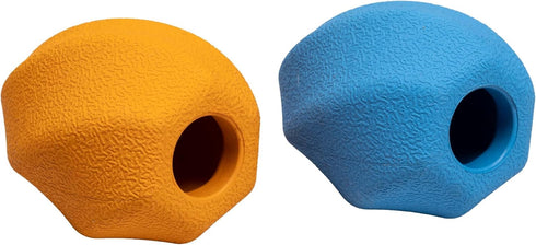 Amazon Basics Dog Treat Dispensing Chew Toy, Medium, 2-Pack, Multi Color...
