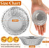 200 Pieces 2.6 Inch Round Pie Tart Small Tin Foil Pans Disposable Aluminum Mini Pie Pans for Baking, Cooking Supplies...