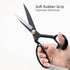 Fabric Scissors, Heavy Duty 8 inch Sewing Scissors for Leather Tailor,Tailoring Shears for Home Office Craft Black...