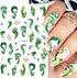 4 Sheets Marble Line Nail Art Stickers, Fresher Self-Adhesive Nail Stickers Decals Ink Painting Nail Art Decals Nail Supplies for Women Girls DIY ...