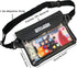 Waterproof Waist Pouch Dry Belt Bag Fanny Pack Keep Your Key Fob Wallet Kindle Phone Dry Perfect For Swim Surf Snorkel(Black)...
