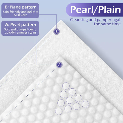 Disposable Face Towel 100 Count, Face Clean Towels, Soft Cotton Dry Wipes Facial Cloths Towelettes for Washing and Drying, Facial Tissue for Clean...