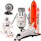 Space Exploration Shuttle Toys, Space Explorer Toy Kit, Include Signal Receivers, Satellites, Astronaut, Space Scooter, Space Toys Gift for Explor...