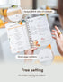 Recipe Book Waterproof Hardcover to Write in Your Recipes,Simplified Family Recipe Notebook for the Chef at Home, Recipe Journal Hold 120 Recipes?...