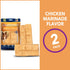 Pet Factory CareChewz Collagen 6-7" Large Wraps Dog Chew Treats - Chicken Flavor, 2 Count/1 Pack...