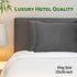 Gogreen Bamboo Rayon Waterproof Pillow Protector, Breathable Pillow Cover, Cooling Pillow Case Protector with Zipper, Super Soft Pillow Case Cover...