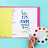 Avery + Amy Tangerine Designer Collection Binder, 1 Inch Round Rings, 175-Sheet Capacity, Rainbow Inkblot (28341)...