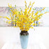 Artificial Forsythia Flowers,6Pcs 39.4 inch Artificial Forsythia Blossom Jasmine Stems Fake Silk Forsythia Branches for Flower Arrangement Wedding...