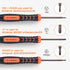 Screwdriver Kit for Switch, 6Pcs Repair Set with Triwing Y00,Y1,Phillips PH000, Tweezers, Crowbar, Triangle Pry, for Switch Lite, Joycon Controlle...