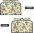 Crock for Pot Cover 6-8 qt Yellow Lemon Slow Cooker Dust Cover with Pocket for Accessories Keep Slow Cooker Free From Dust...