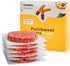 Katbite Hamburger Patty Paper 1000Pcs, 5.5"x5.5" Non Stick Parchment Paper Squares Sheets for Patty Seperate, Burger Press, Ground Beef, Freezing ...