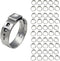 Pexflow PXKT-CR12-50 Oetiker Style Pinch Clamps Pex Cinch Rings, 1/2 INCH, Stainless Steel Pack of 50...