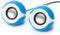 Frisby Audio FS-810 2.0 Stereo USB Powered Computer Desktop PC Laptop Speakers w/Volume Control (Blue)...