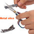 Mini Scissors Stainless Blade Metal Handle 2 Pack Office School Classroom Student Teacher Crafting Fabric Sewing Gift Wrapping All Purpose...