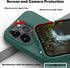 OTOFLY Designed for iPhone 13 Pro Max Case, Silicone Shockproof Slim Thin Phone Case for iPhone 13 ProMax Case 6.7 inch (Midnight Green)...