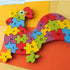 LovesTown Rooster Wooden Puzzle, 26PCS Jigsaw Puzzle Alphabet and Number Puzzles Wooden Building Blocks for Kid Toddlers Preschool...