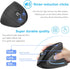 Ergonomic Mouse Vertical -Rechargeable 2.4GHz Optical (Bluetooth+USB+USB C) modes Wireless Mice- 800/1200/1600DPI 6 Buttons for Laptop Computer PC...