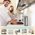 Infrared Automatic Soap Dispenser Touchless, Stainless Steel Battery Operated Touchless Soap Dispenser with Waterproof Base for Bathroom Kitchen H...