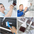 3 Styles Air Conditioner Condenser Fin Cleaning Brush, Premium Stainless Steel Fin Comb, Refrigerator Coil Cleaning Whisk Brush and Multifunction ...