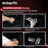 Non-Slip Foot Pedal Pads Compatible with Wrangler JL 2018-up/Gladiator 2019-up,at No Drilling Aluminum Brake and Accelerator Pedal Covers...