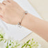 PH PandaHall 10pcs Stainless Steel Wire Bracelet Adjustable Bangle Bracelet Blank Cuff Bracelet with Removable Ball Bead Expandable Blank Bangle B...