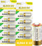 EBL 6 Volt Battery 4LR44 Dog Collar Batteries (10 Pack) 6V Alkaline Batteries 476A / PX28A / A544 / K28A / L1325...
