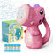 Dinosaur Bubble Machine for Kids Automatic Bubble Maker with Lights,5000+ Bubbles per Minute/Bubble Solution Included Best Summer Outdoor Dinosaur...