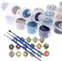 Newsight Paint by Numbers for Adults & Kids & Beginners DIY Acrylic Painting Gift Kits Drawing Paintwork with Paintbrushes(16 * 20 inch Street Und...