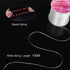 Stretchy String for Bracelets,1mm 100M Elastic Bracelet String Cord Stretch Bead Cord for Jewelry Making Stretch Bead Cord Necklaces,Jewelry and B...