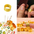 YHCHLHFF 6 Pcs Sewing Thimbles, Thimbles for Hand Sewing Metal Finger Protectors, for Knitting Needlework DIY Tools Quilting Craft Accessories...