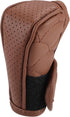 Car Shift Knob Cover with Breathable Design Universal Vehicle Interior Shift Gear Cover Trim Accessories Decorative Faux Leather Brown...