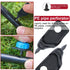 4mm Hole Punch 3PCS Black 4mm Micro Drip Irrigation System Water Pipe Hole Punch Tool...