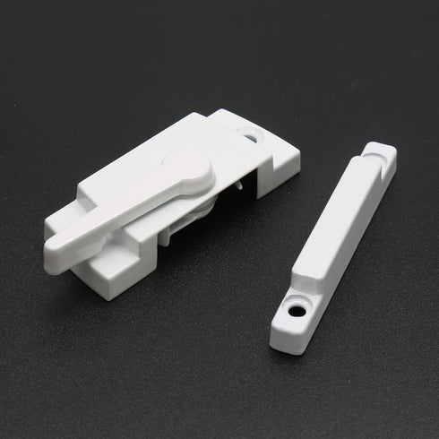 2 Pack Cam Action Window Sash Locks for Double Hung Windows, White Sash Window Locks for Vertical & Horizontal Sliding Windows...