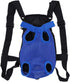 Pet Carrier Backpack, 8 Types Fashionable Pet Dog Five Holes Backpack Front Chest Tote Carrier Net Bag(Dark Blue S) Slings...
