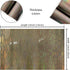 ZLIFA Light Brown Holographic Mirrored Patterned Faux Leather Sheets, 12"X53" Dotted Line Patterns PU Fabric Roll for Craft Sewing Bags...