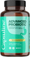 Capsuline Advanced Probiotic DE111 Strain Bacillus Subtilis Spore Based, 11.5 Billion CFU|Digestive Health, Gut & Immune Support|Daily Probiotic f...