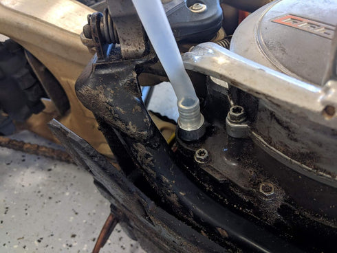 Oil Drain Tool for KTM, Husaberg, Husqvarna, Beta Motorcycle...