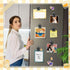12pack Fridge Magnets Refrigerator Magnets Magnetic Clips Heavy Duty Detailed List Display Paper Fasteners on Home& Office& Teaching (Black, 12)...